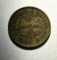 1863 Civil War Token Robinson & Ballou Grocers Troy NY Redeemed At Our Store