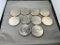 Collection Starter, 10 Eisenhower Dollar coins, no duplicate dates