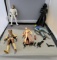Late 90-s Star Wars Action Figures, with some guns/ accessories
