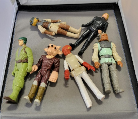 5- 1983 Star Wars action figures and 1- 1982 Star Wars Action figure