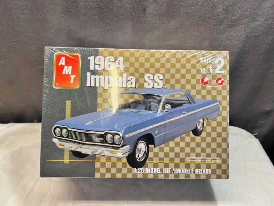 AMT 1/25th scale 1964 Impala SS model kit, factory sealed