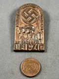 1935 35th Leipzig Brigade Badge by Brehmer