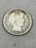 1905-S Barber Half Dollar