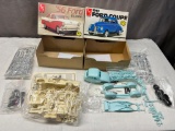 Pair of AMT 1/25th scale model kits, 1940 Ford Coupe, and '56 Ford Victoria