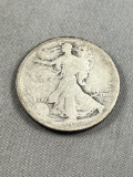 1916-S OBVERSE Walking Liberty Half Dollar