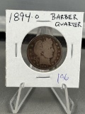 1894-O Barber Quarter