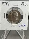 1947 Washington Quarter Dollar BU