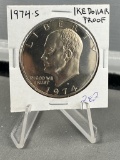 1974-S Eisenhower Dollar coin, PROOF