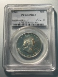 1960 Franklin Half Dollar, graded PR65 by PCGS