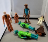 5- 1977 Star Wars action figures and 2- 1978 Star Wars Action figure