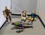 4- 1980 Star Wars action figures