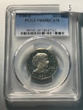 1980-S Susan B Anthony dollar, graded PR69DCAM by PCGS