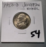 1950-D Jefferson Nickel Key Date