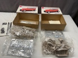 Pair of AMT 1/25th 1932 Ford Phateom model kits