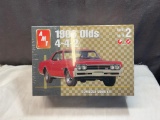 AMT 1/25th scale 1966 Olds 4-4-2 model kit, factory sealed