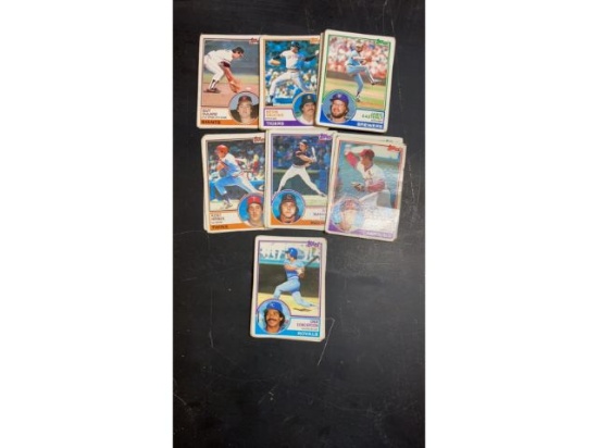 80s Topps baseball cards