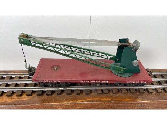 HI-RAIL FLANGE THOMAS RR CRANE CAR #1005