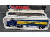 LIONEL AMERICAN FLYER TRACTOR AND TRAILER