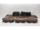 BING ELECTRIC ENGINE #2663 WITH PASSENGER CARS