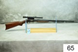 Remington  Mod 12-CS  Cal .22 Rem Spl.  Weaver B-4  in Lyman mount. Scope