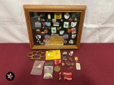 Large lot of commemorative badges- some from misc. states