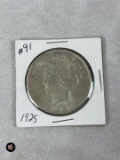 1925 Peace Dollar UNC