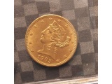 1903 $5. LIBERTY HEAD GOLD PIECE BU