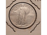 1924 STANDING LIBERTY QUARTER AU
