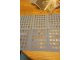 128 LINCOLN CENTS 1909-1975 IN 2 FOLDERS