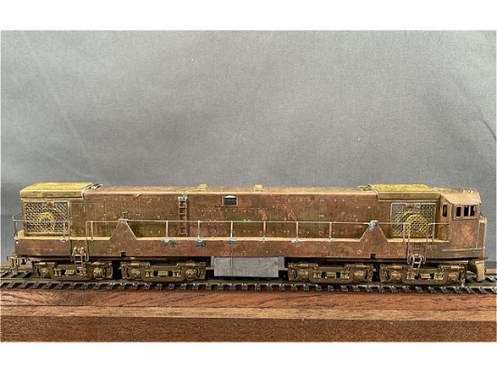 BRASS HO TRAINS INC. UP/SP GENERAL ELECTRIC U-50 CAB FORWARD 16 WHEELS POWERED