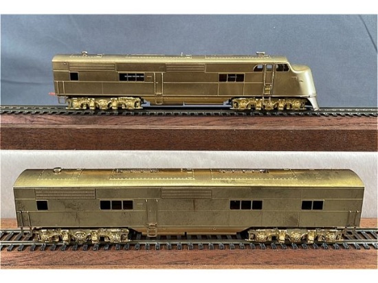 HALLMARK MODELS EMD E-1 BRASS AB UNITS