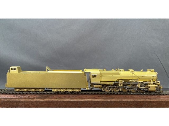 SUNSET MODELS INC. PRESTIGE SERIES HO PRR 2-10-0 I-1 ENGINE WITH TENDER