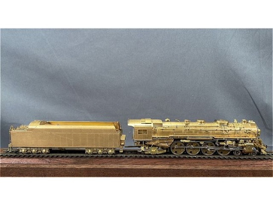 LMB MODELS HO BRASS NYC MOHAWK S 4-8-4 ENGINE AND TENDER