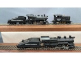 HO ENGINES, LIONEL AND AMERICAN FLYER