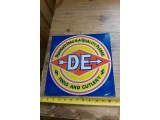 DIAMOND EDGE TIN SIGN