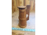 WOODEN PITCHER