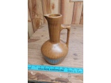 BROWN STONEWARE PITCHER