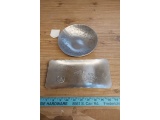 2 WENDEL AUGUST PEWTER PIECES