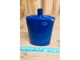 BLUE ENAMEL FLASK