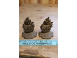 CAST IRON SHIP BOOKENDS