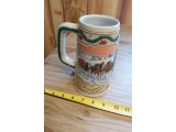 1996 AMERICAN HOMESTEAD BUDWEISER HOLLIDAY STEIN