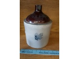 WESTERN STONEWARE CROCK JUG (HAS CHIP ON SPOUT)