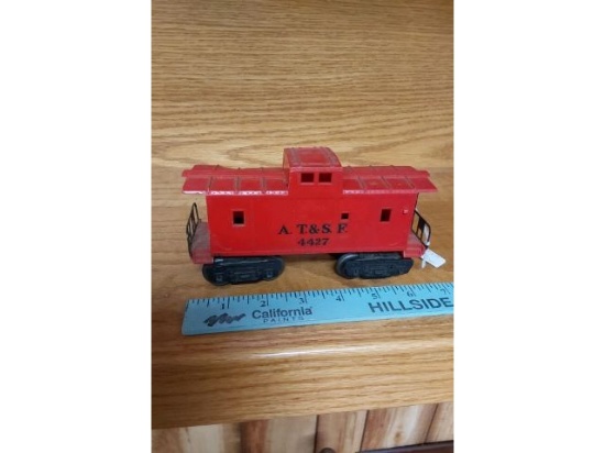 A.T.&S.F. TRAIN CABOOSE TRAIN CAR 4427