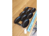 #4 8-HOLE OVAL HOLE CAST IRON MUFFIN PAN