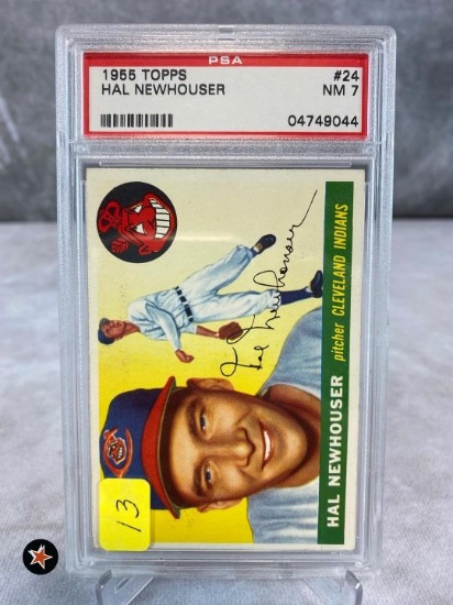 Hal Newhouser 1955 Topps 7