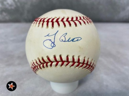Yogi Berra signed MLB baseball, JSA