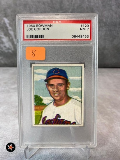 1950 Bowman: Joe Gordon PSA 7