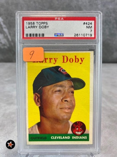 Larry Doby 1958 Topps PSA 7