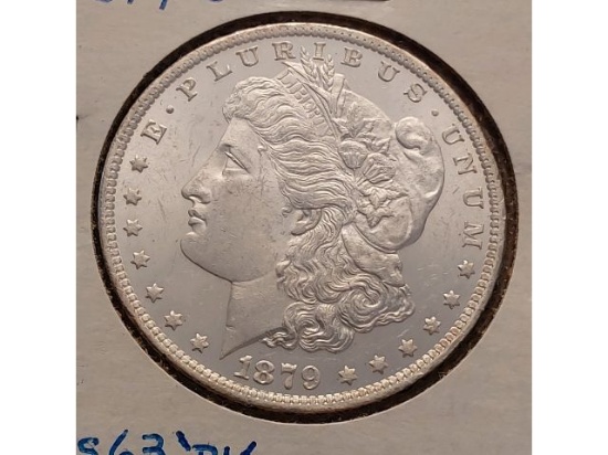 1879O MORGAN DOLLAR BU PL