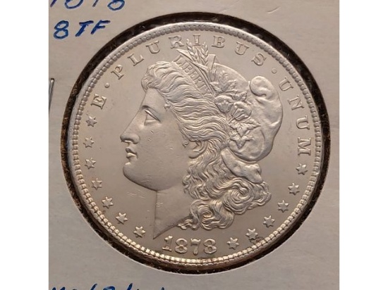 1878 8-T.F. MORGAN DOLLAR BU